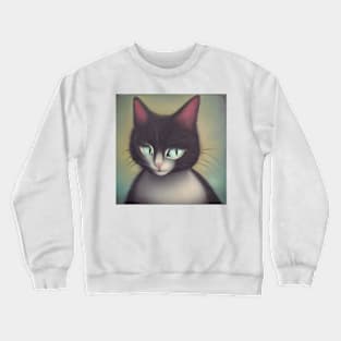 Secretive cat Crewneck Sweatshirt